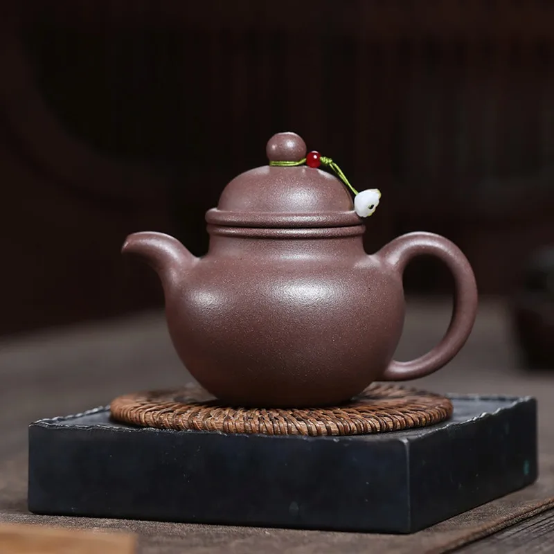 BRTRINBSY TEA Ручной чайник из Исинской фиолетовой глины 210 мл
BRTRINBSY TEA Ручной чайник из Исинской фиолетовой глины 210 мл