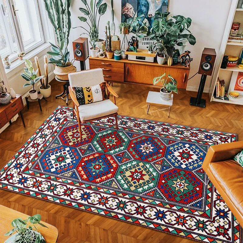 Persian Bohemian Carpets for Living Room Bedroom Home Decor Bedside Mat Large Area Rugs Bath Non-slip Floor Mat
Persian Bohemian Carpets for Living Room Bedroom Home Decor Bedside Mat Large Area Rugs Bath Non-slip Floor Mat