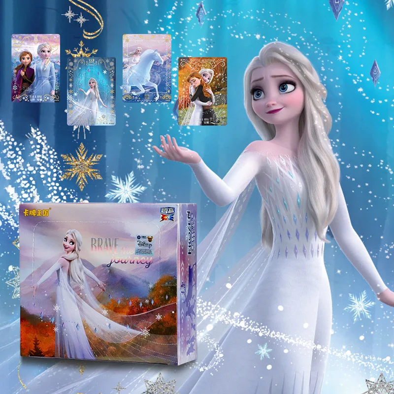 Original Diseny Frozen 2 Princess Magic Flash Cards SSP Elsa Anna Collectible Cards Tbale Toys Gifts Game Collection Cards
Original Diseny Frozen 2 Princess Magic Flash Cards SSP Elsa Anna Collectible Cards Tbale Toys Gifts Game Collection Cards