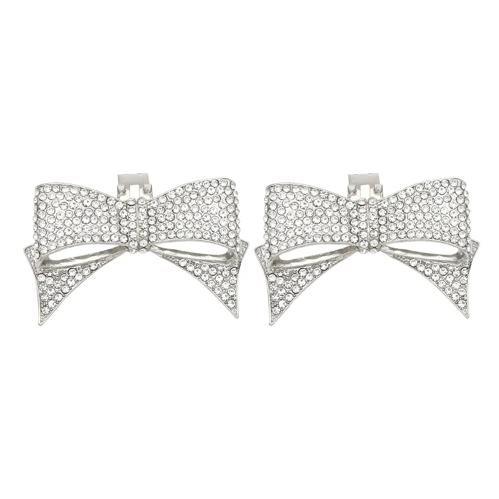 1 Pair Rhinestone Shoes Clips Bowknot Shoe Decoration Shoe Charms ( Silver )
1 Pair Rhinestone Shoes Clips Bowknot Shoe Decoration Shoe Charms ( Silver )