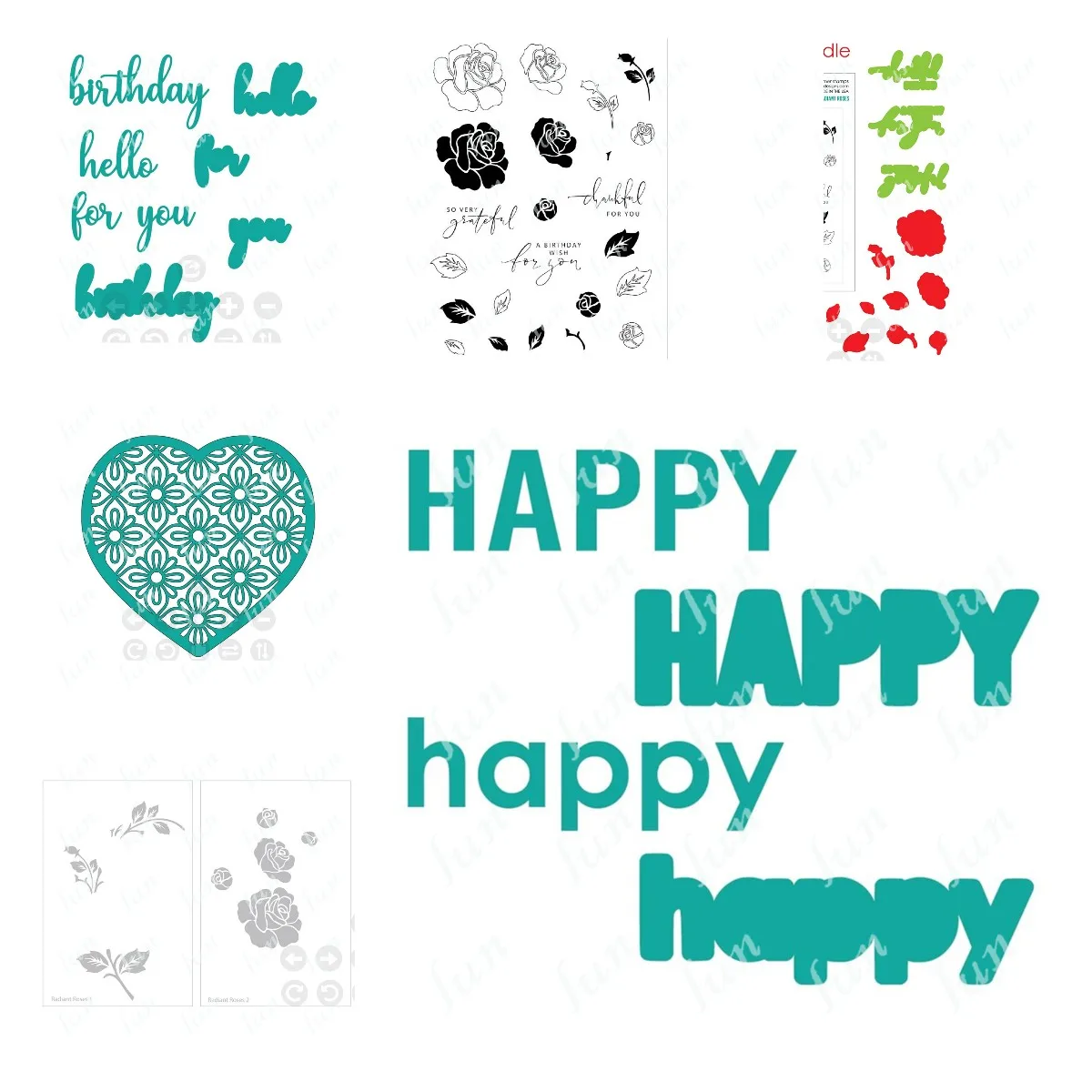 2023 New Easter Rose Flowers Clear Stamps Stencils Cutting Dies Happy Birthday Shadow Molds Diy Scrapbooking Decoration Folder
2023 New Easter Rose Flowers Clear Stamps Stencils Cutting Dies Happy Birthday Shadow Molds Diy Scrapbooking Decoration Folder