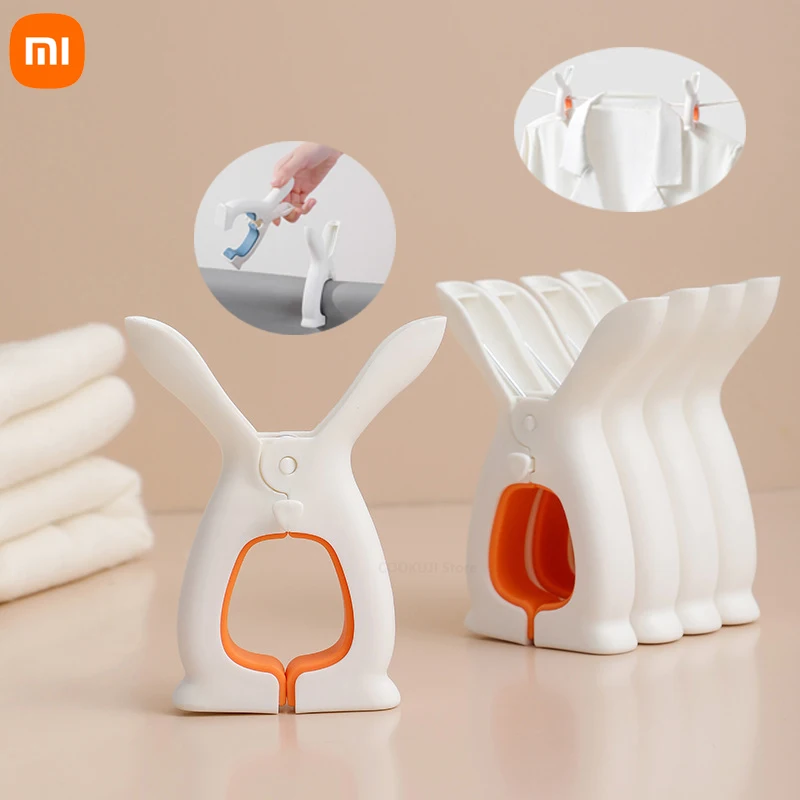 Xiaomi Youpin Multi-functional Clothespin Balcony Windproof Clip Cute Rabbit Ears Drying Quilt Holder Large Drying Holder Holder
Xiaomi Youpin Multi-functional Clothespin Balcony Windproof Clip Cute Rabbit Ears Drying Quilt Holder Large Drying Holder Holder