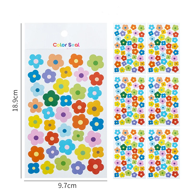 6 Sheets Lovely Stickers For Journaling Star Love Round Shape Stickers Labels for School Children Craft Album Scrapbook Sticker
6 Sheets Lovely Stickers For Journaling Star Love Round Shape Stickers Labels for School Children Craft Album Scrapbook Sticker