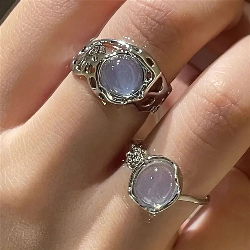 Opal Irregular Natural Stone Ring With White Opal Aesthetic Egirl Hollow Rings for Women Trendy Ring Creative Finger Jewelry
Opal Irregular Natural Stone Ring With White Opal Aesthetic Egirl Hollow Rings for Women Trendy Ring Creative Finger Jewelry