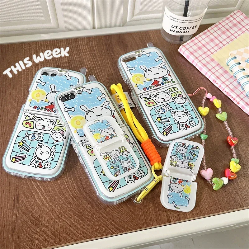 Crayons shinchans bracelet with stand Phone Case for Samsung Galaxy Z Flip 3 4 Hard PC Back Cover for Z Flip 5 Case Case
Crayons shinchans bracelet with stand Phone Case for Samsung Galaxy Z Flip 3 4 Hard PC Back Cover for Z Flip 5 Case Case