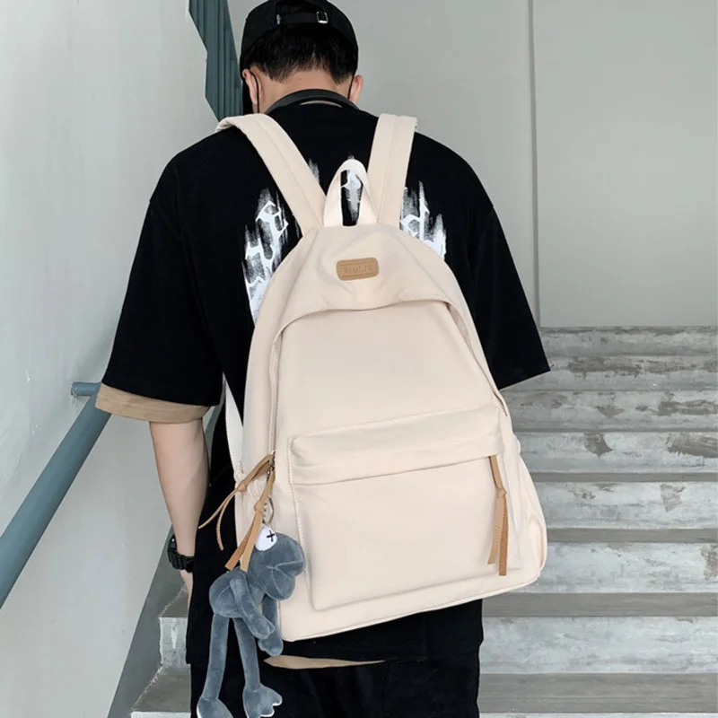 Women's Backpack Solid Student Schoolbag Male Laptop Bags School Bag For Teenager Girls Boys Unsiex Casual Backpacks New
Women's Backpack Solid Student Schoolbag Male Laptop Bags School Bag For Teenager Girls Boys Unsiex Casual Backpacks New