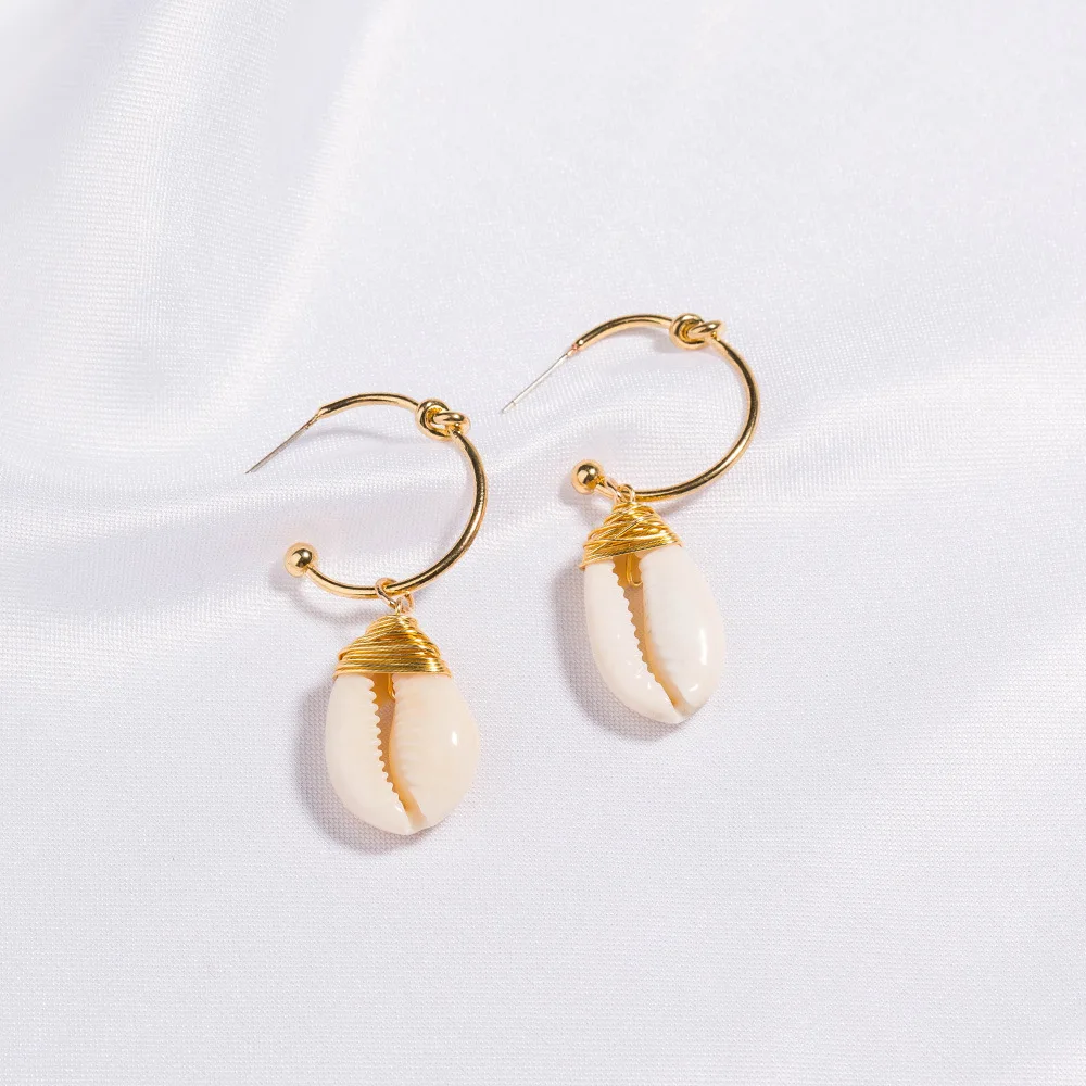 Wholesale Unique Summer Hot Selling Product C- Shaped Ear Hook Hand-Woven Natural White Shell Earrings Ornament Gift
Wholesale Unique Summer Hot Selling Product C- Shaped Ear Hook Hand-Woven Natural White Shell Earrings Ornament Gift