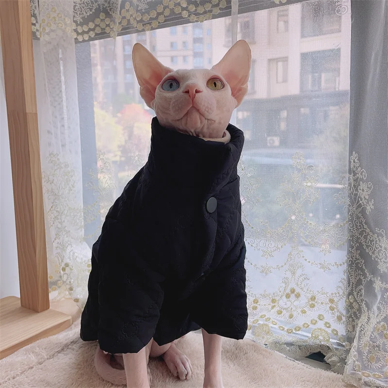 Жилет Devon Rex, зимняя теплая черная хлопковая куртка, устойчивая к грязному сфинксу, одежда для кошек, свитер без волос для кошек, комбинезон д...
Жилет Devon Rex, зимняя теплая черная хлопковая куртка, устойчивая к грязному сфинксу, одежда для кошек, свитер без волос для кошек, комбинезон д...