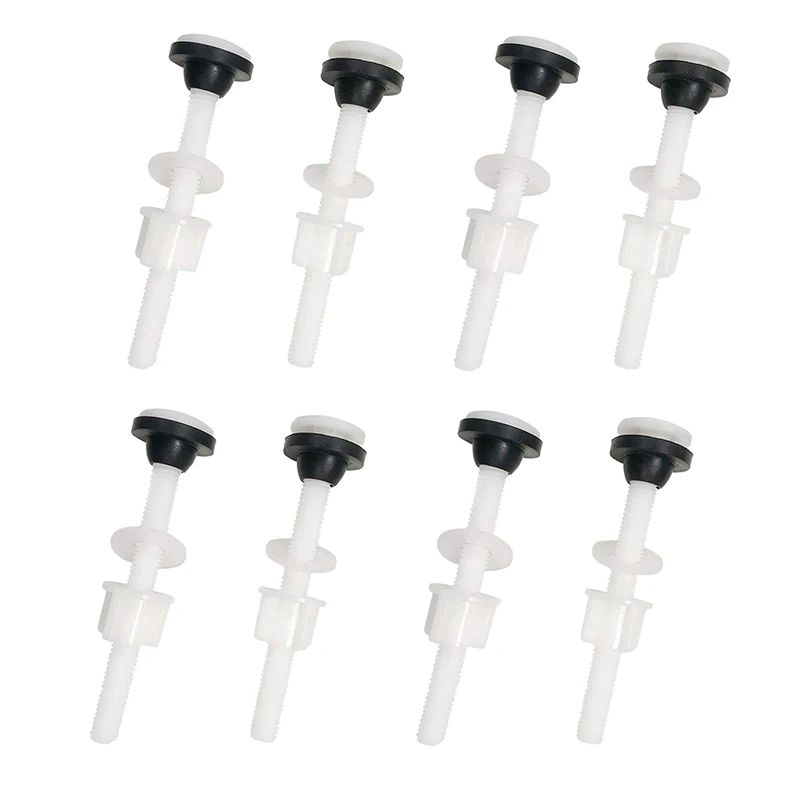 8 Pack Toilet Tank Plastic Bolts M10 Tank To Bowl Bathroom Toilet Repair Kits Fitting Screws And Seal Set Pan Head Bolts
8 Pack Toilet Tank Plastic Bolts M10 Tank To Bowl Bathroom Toilet Repair Kits Fitting Screws And Seal Set Pan Head Bolts