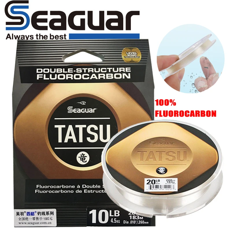 2023новое поступление, оригинальная рыболовная леска SEAGUAR TATSU, 6LB-15LB, 100% фторуглеродная, DSF, рыболовная леска для конкурентоспособного уровня, 183 м, рыболовная леска
2023новое поступление, оригинальная рыболовная леска SEAGUAR TATSU, 6LB-15LB, 100% фторуглеродная, DSF, рыболовная леска для конкурентоспособного уровня, 183 м, рыболовная леска