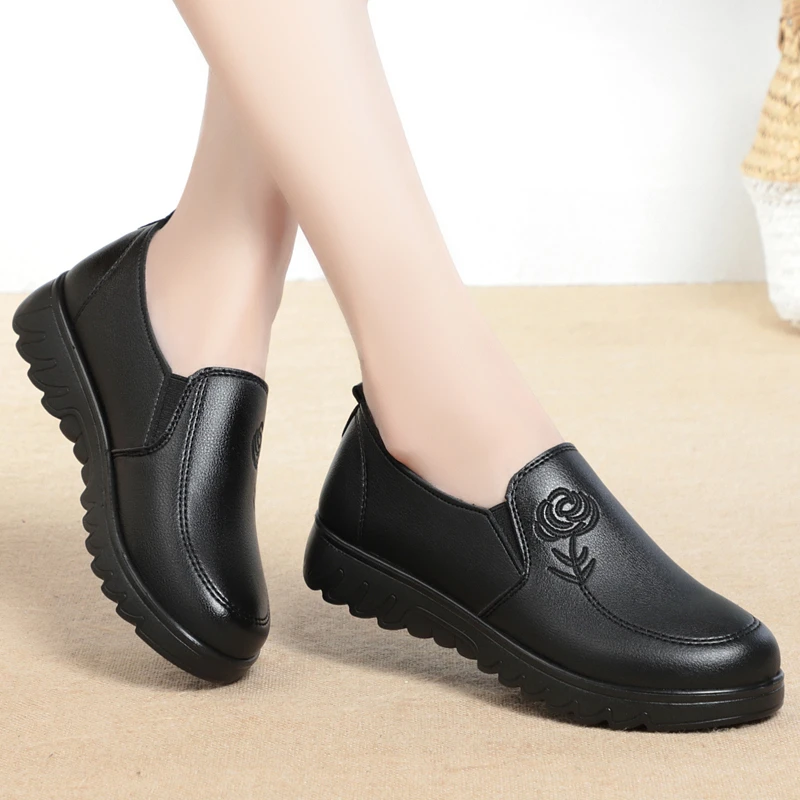 Spring Autumn Women's Flats Shoes Flower Women Round Toe Office Shoe Comfortable Women Shoes Casual Thick Sole Shoes for Women
Spring Autumn Women's Flats Shoes Flower Women Round Toe Office Shoe Comfortable Women Shoes Casual Thick Sole Shoes for Women