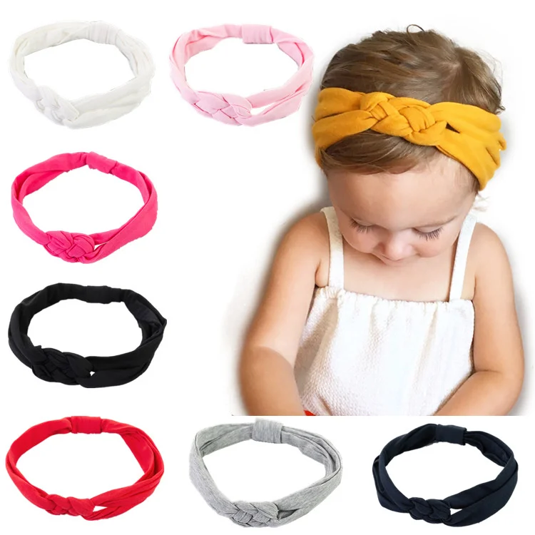 8-color Children's Knotted Hair Band Knitted Cotton Headband Elastic Headband Style Children's Baby Hair Band
8-color Children's Knotted Hair Band Knitted Cotton Headband Elastic Headband Style Children's Baby Hair Band