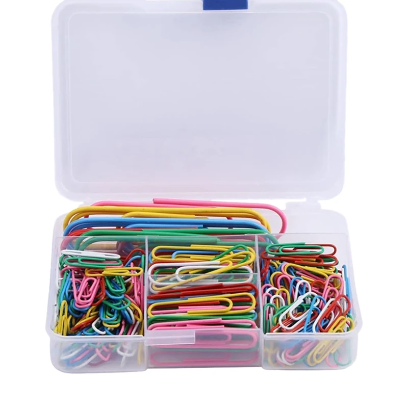 250 Pcs Paper Clips With Plastic Box Coated Large Paper Clips Paperclips Great For Office School Document Organizing
250 Pcs Paper Clips With Plastic Box Coated Large Paper Clips Paperclips Great For Office School Document Organizing