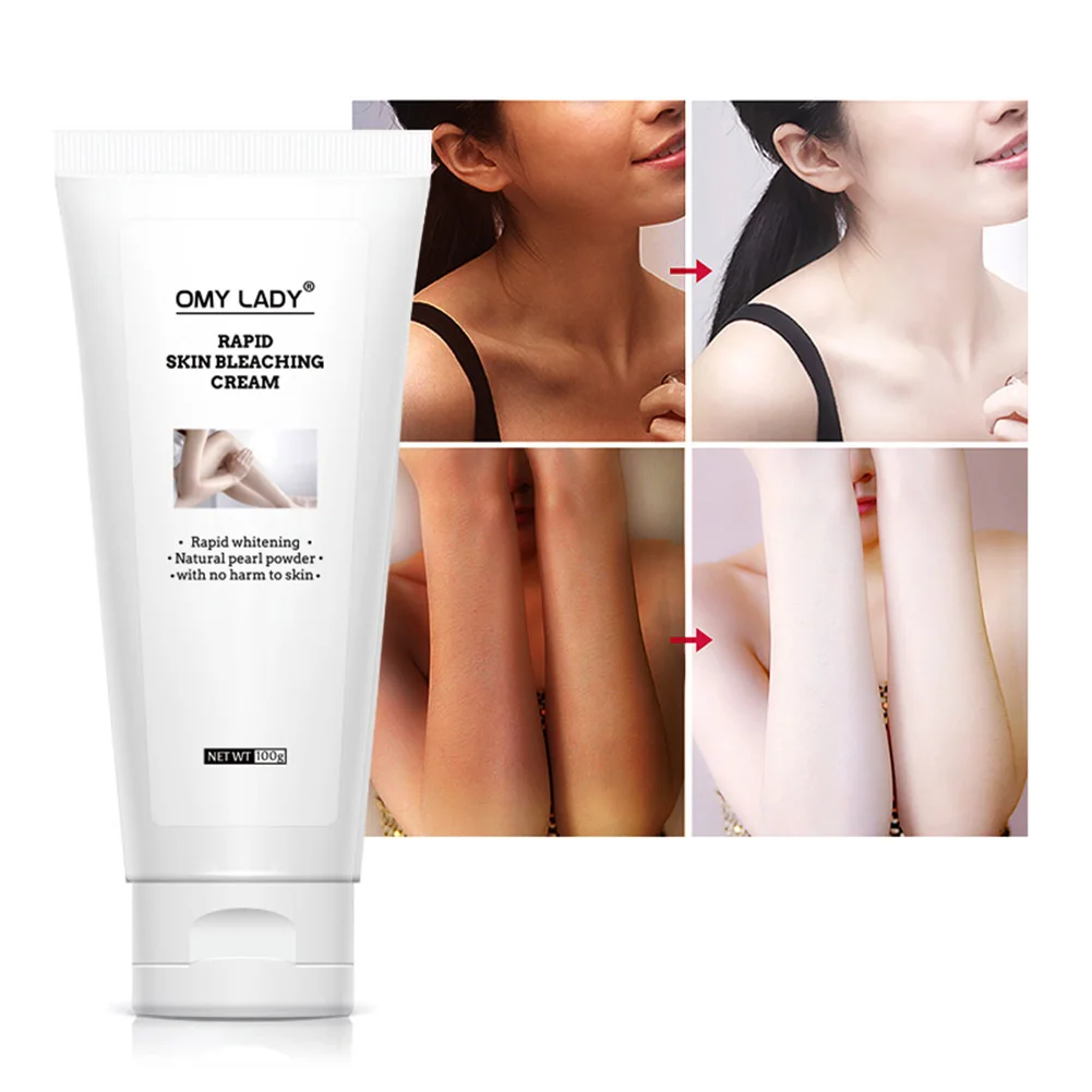 100g Rapid Skin Bleaching Cream Pearl Powder Brighten Armpit Knee Groin Quick Whitening Lighten Melanin Body Care Products
100g Rapid Skin Bleaching Cream Pearl Powder Brighten Armpit Knee Groin Quick Whitening Lighten Melanin Body Care Products