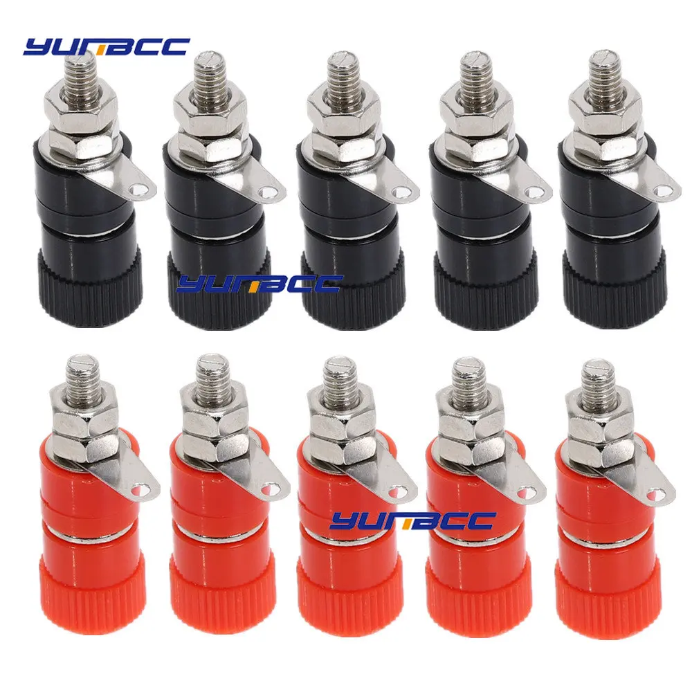 5Pcs 4mm Connector Terminals JS-999B Banana Plug Socket Professional Binding Post Nut Banana Plug Female Connector Nickel Plated
5Pcs 4mm Connector Terminals JS-999B Banana Plug Socket Professional Binding Post Nut Banana Plug Female Connector Nickel Plated