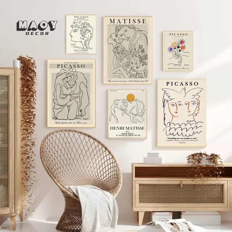 Picasso Matisse Frame Posters Prints Abstract Girl Body Flower Wall Art Canvas Painting Pictures For Living Room Nordic Decor
Picasso Matisse Frame Posters Prints Abstract Girl Body Flower Wall Art Canvas Painting Pictures For Living Room Nordic Decor