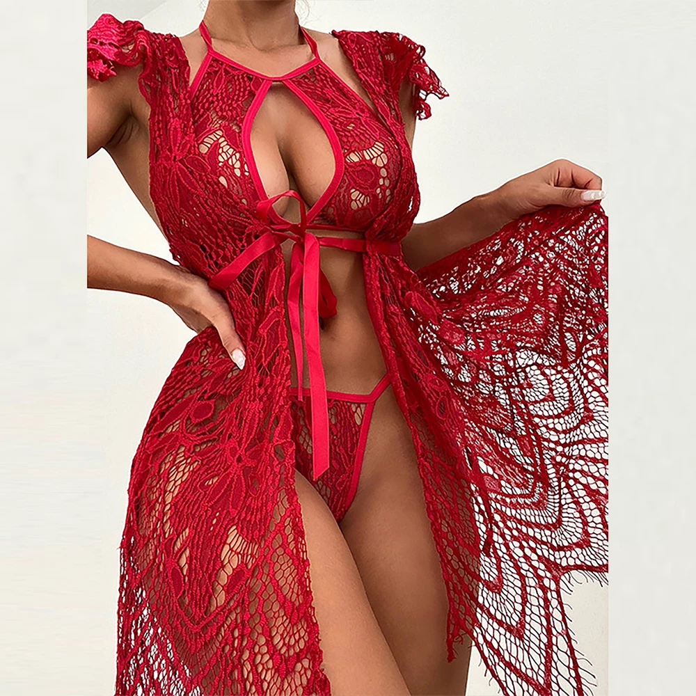 Elegant Womens Sleeveless Sexy Solid Lace Sleepwear Ladies See-Through Babydoll Underwear Nightdress For Women Female 2023
Elegant Womens Sleeveless Sexy Solid Lace Sleepwear Ladies See-Through Babydoll Underwear Nightdress For Women Female 2023