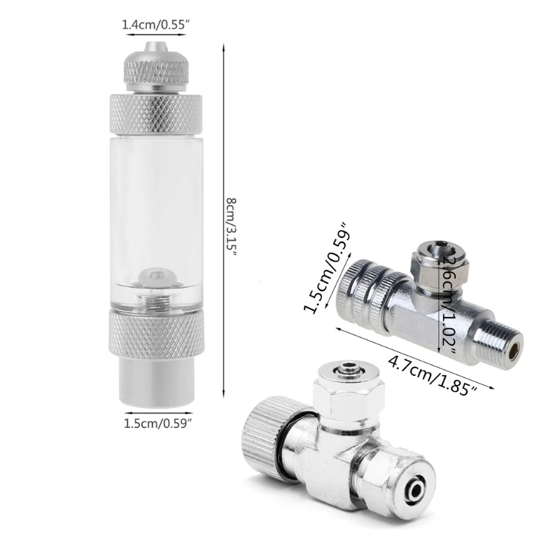 Aquarium CO2 Regulator Needle Valve Adjustment Kit Bubble Valves Counter Mini CO2 Single/Double Head System for Fish Tank
Aquarium CO2 Regulator Needle Valve Adjustment Kit Bubble Valves Counter Mini CO2 Single/Double Head System for Fish Tank