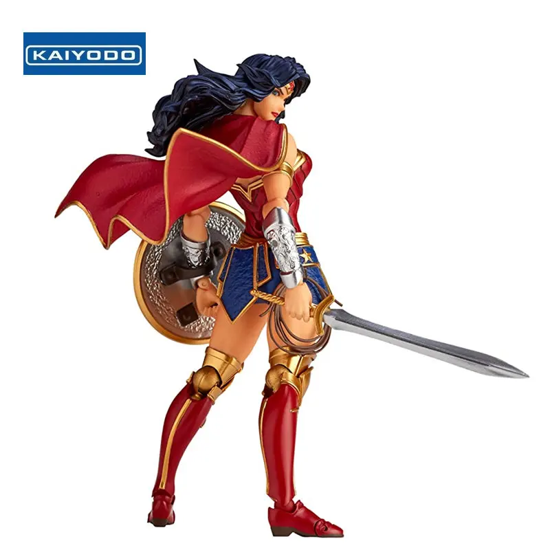 KAIYODO Figurecomplex AMAZING YAMAGUCHI Wonder Woman (150 Mm), ABS & PVC Painted Action Figure Revoltech Kids Toys Gift
KAIYODO Figurecomplex AMAZING YAMAGUCHI Wonder Woman (150 Mm), ABS & PVC Painted Action Figure Revoltech Kids Toys Gift