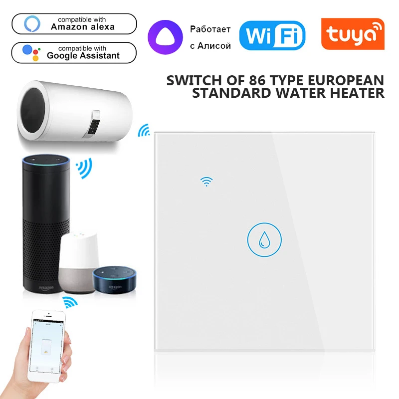 Переключатель для водонагревателя Tuya Smart WiFi, 4000 Вт, функция таймера, работает с модулями дистанционного управления Alice Alexa Google Home Smart Life
Переключатель для водонагревателя Tuya Smart WiFi, 4000 Вт, функция таймера, работает с модулями дистанционного управления Alice Alexa Google Home Smart Life