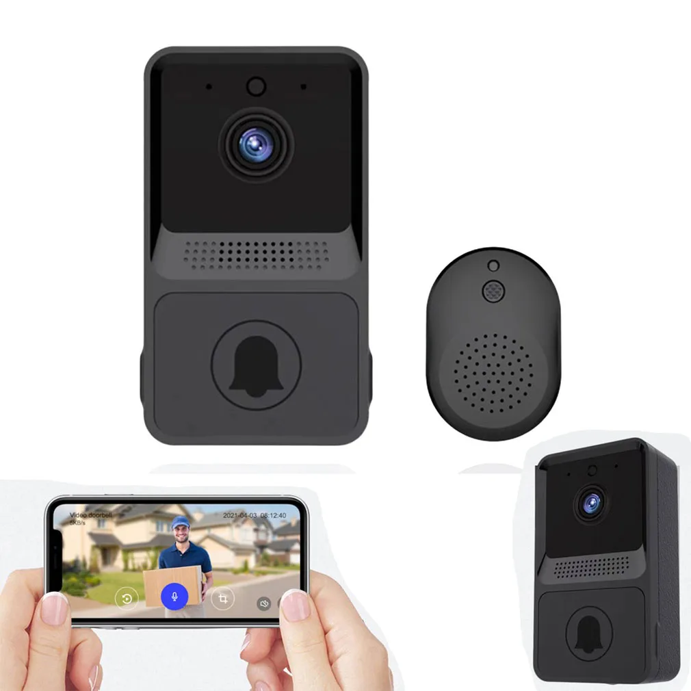 Wireless Doorbell Wifi Outdoor Hd Camera Security Door Bell Night Vision Video Intercom Wireless Button Doorbell Household
Wireless Doorbell Wifi Outdoor Hd Camera Security Door Bell Night Vision Video Intercom Wireless Button Doorbell Household