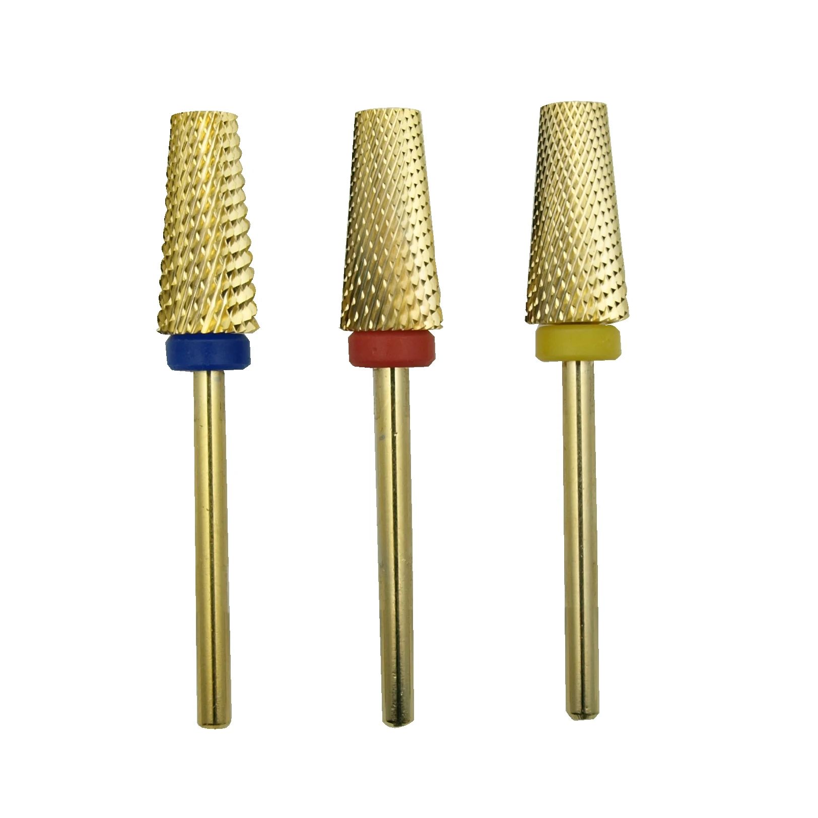 Новинка фрезы для ногтей Easy Nail из карбида золота конические магнитного геля