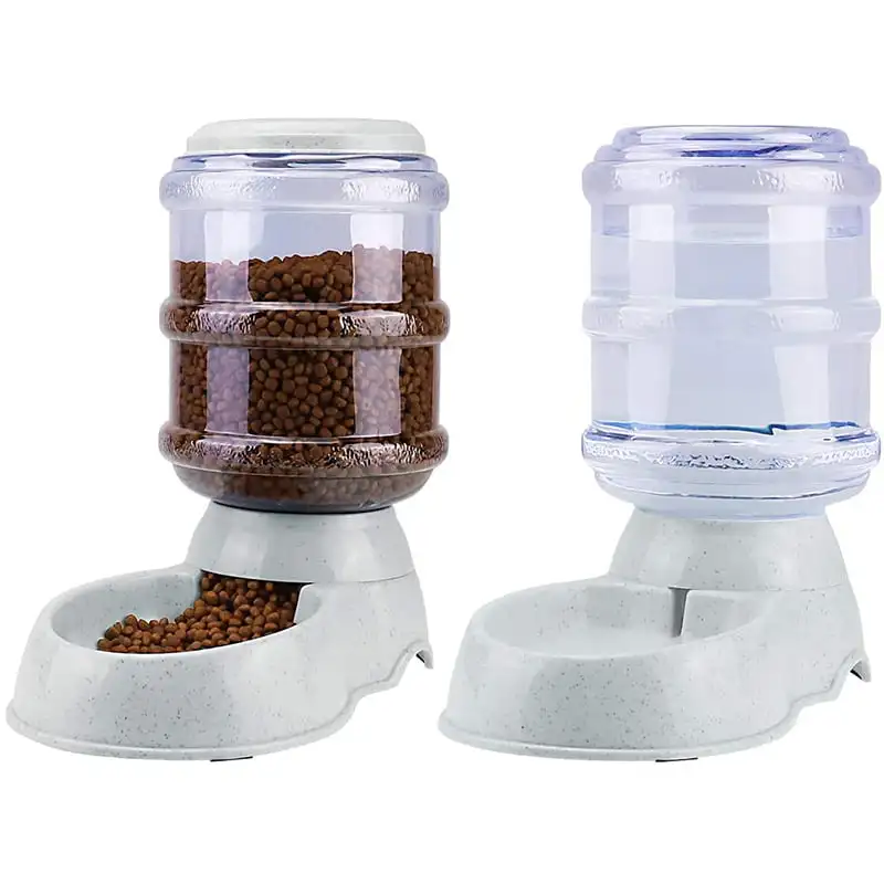 3.8L Large Automatic Pets Feeder Cat Dog Food Drinker Pet Bowl Self-Dispensing Combination Grain Storage Bowl For Pet Dog Cat
3.8L Large Automatic Pets Feeder Cat Dog Food Drinker Pet Bowl Self-Dispensing Combination Grain Storage Bowl For Pet Dog Cat