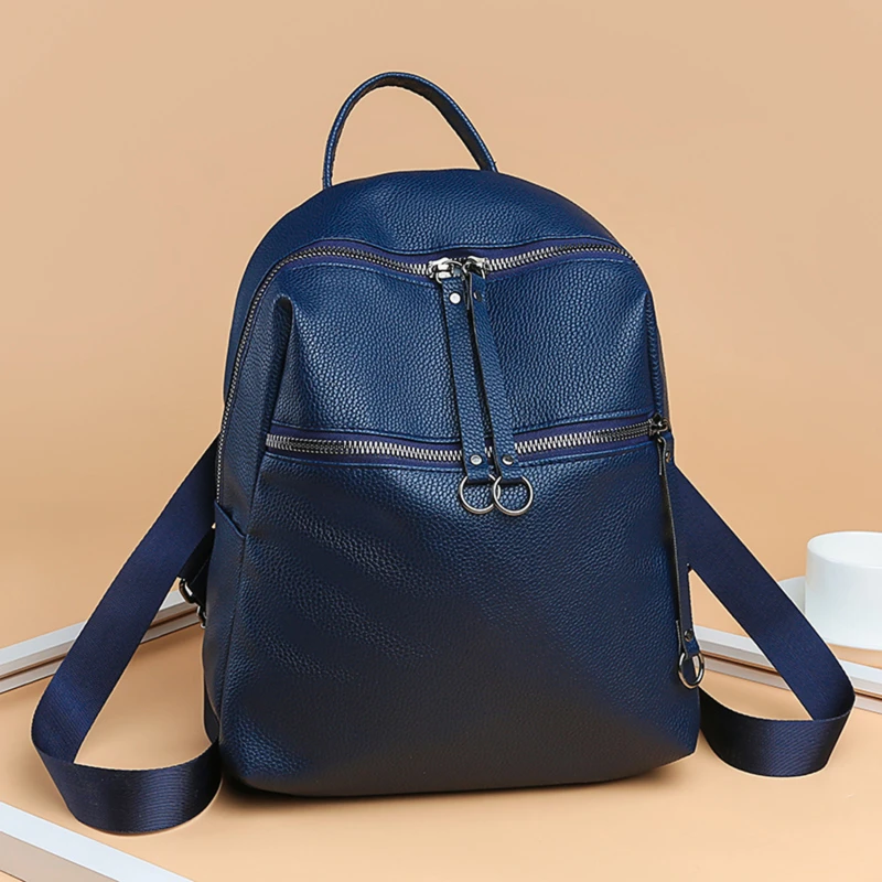 Waterproof Backpack For Woman High Quality PU Leather Backpacks For Teenage Girls Female School Shoulder Bag Bagpack 2022
Waterproof Backpack For Woman High Quality PU Leather Backpacks For Teenage Girls Female School Shoulder Bag Bagpack 2022