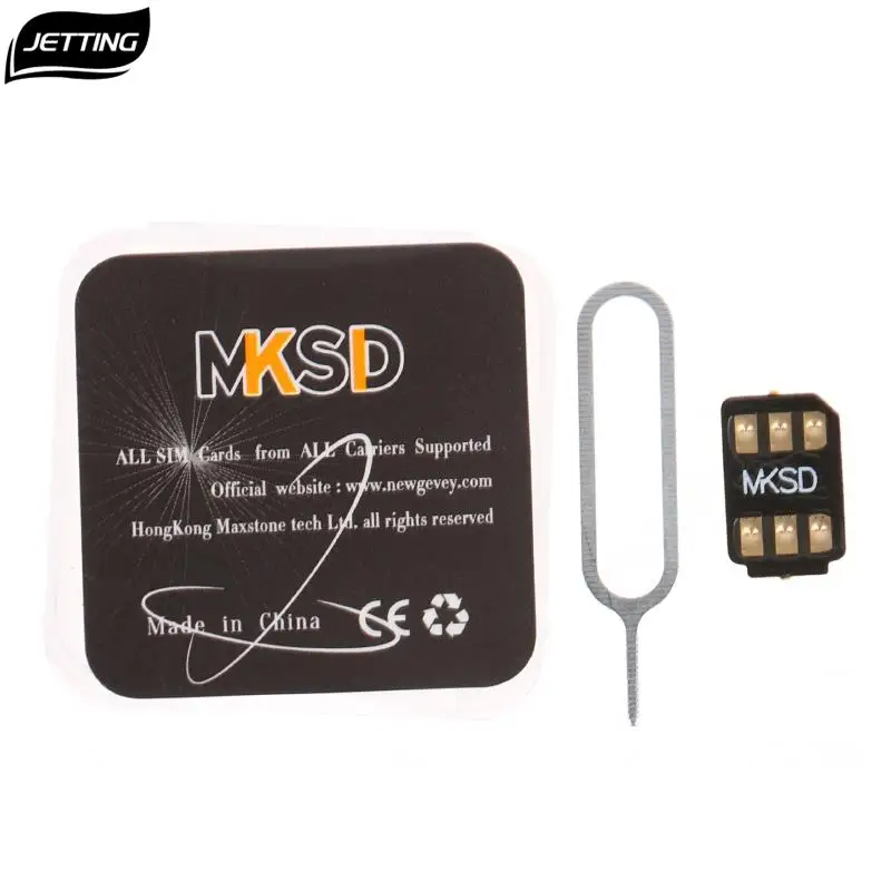 

1PCS MKSD Adhesive Card Sticker 3M Glue For All Carriers 4G Mode ICCID For iPhone 6 6S 7 8 11 X XR XS Max Plus SE for 6S-11PM