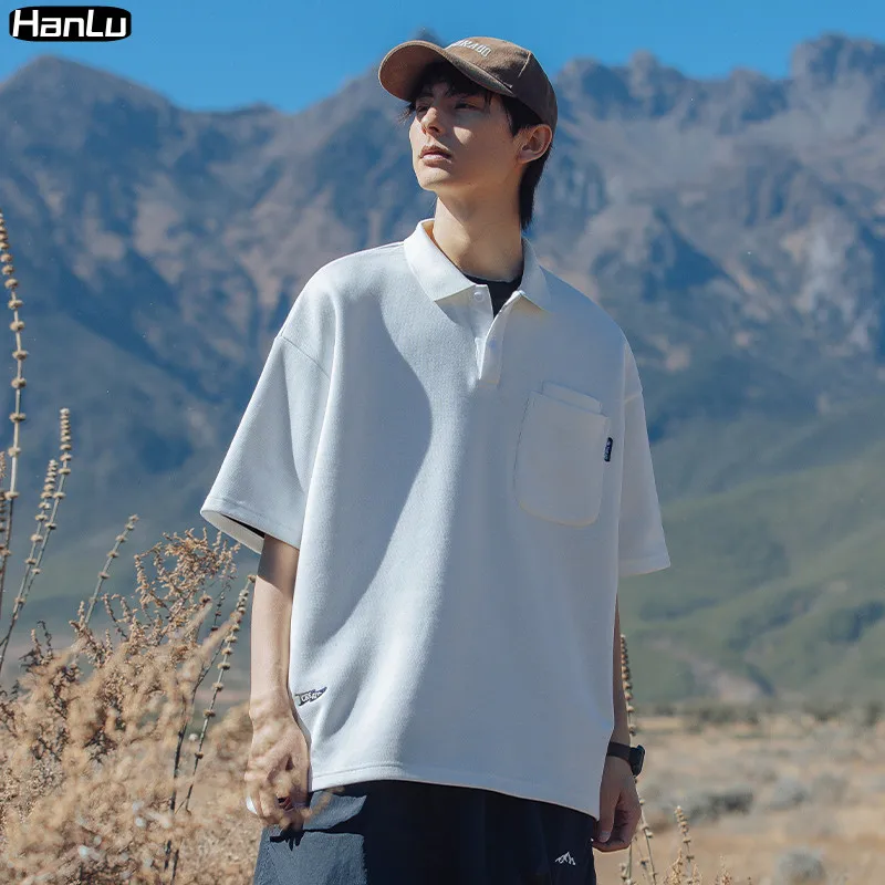 2023 New Men's Cotton Casual Polo Shirt Spring/Summer Couple Design Loose Top Short Sleeve T Casual and Handsome
2023 New Men's Cotton Casual Polo Shirt Spring/Summer Couple Design Loose Top Short Sleeve T Casual and Handsome