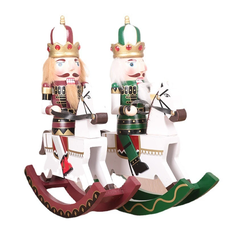 30Cm Wooden Nutcracker Solider Figures Model Desktop Decor Christmas Decorations For Home Office
30Cm Wooden Nutcracker Solider Figures Model Desktop Decor Christmas Decorations For Home Office