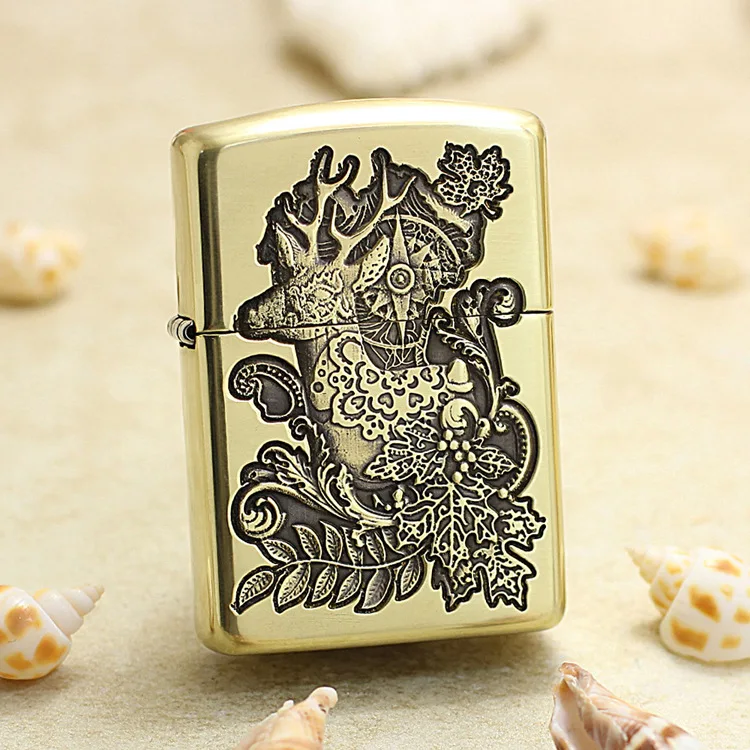 Оригинальная бронированная Механическая Зажигалка Zippo с маслом оленя, медная ветрозащитная сигаретная керосиновая зажигалка, подарок, защита от подделки
Оригинальная бронированная Механическая Зажигалка Zippo с маслом оленя, медная ветрозащитная сигаретная керосиновая зажигалка, подарок, защита от подделки