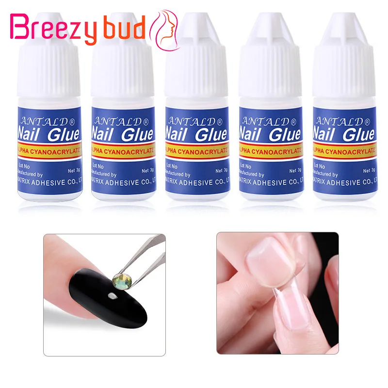 5pcs 3g Fast Drying Nail Art Glue For False Nails Glitter Rhinestones Decoration Sticky Nail Tip Glue DIY Manicure Nail Art Tool 
5pcs 3g Fast Drying Nail Art Glue For False Nails Glitter Rhinestones Decoration Sticky Nail Tip Glue DIY Manicure Nail Art Tool