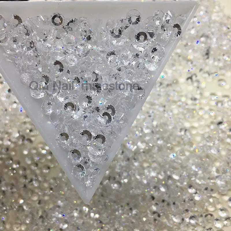 1440pcs/pack All Size SS2-34 Transparent Clear Flat Back Non HotFix Nail art Rhinestone 3D Glass Decorations Garment Rhinestone
1440pcs/pack All Size SS2-34 Transparent Clear Flat Back Non HotFix Nail art Rhinestone 3D Glass Decorations Garment Rhinestone