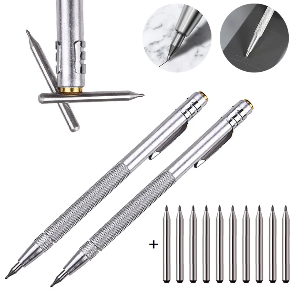Durable Scriber Pen Hand Tool Etching Tool For Engraving Metal Sheet Stainless Steel Tungsten Carbide 10pcs Replacement
Durable Scriber Pen Hand Tool Etching Tool For Engraving Metal Sheet Stainless Steel Tungsten Carbide 10pcs Replacement