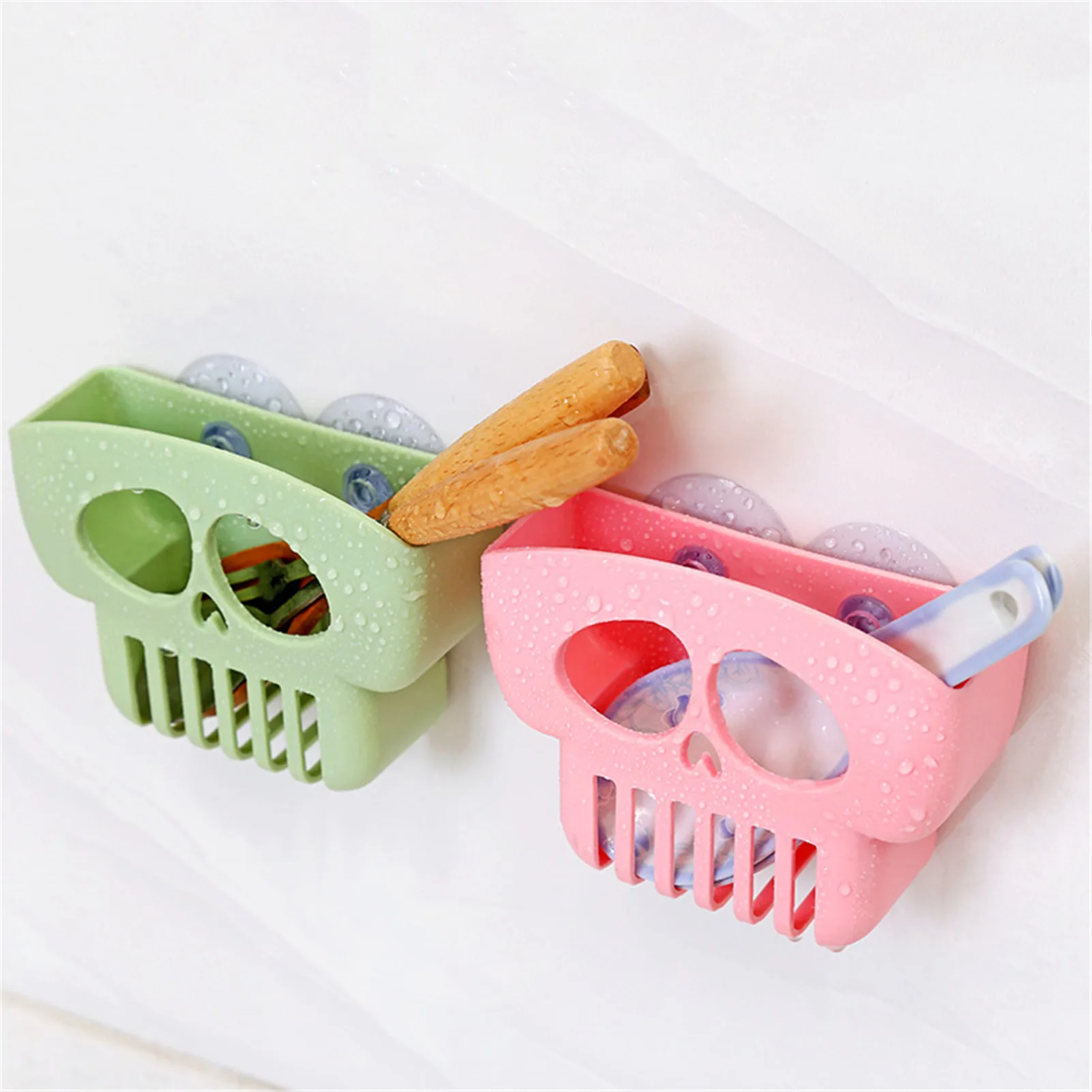 Kitchen Sink Drain Basket Wall-mounted Rag Sponge Hanging Rack ABS Suction Cup Dish Cloth Storage Wall Hanging Holder
Kitchen Sink Drain Basket Wall-mounted Rag Sponge Hanging Rack ABS Suction Cup Dish Cloth Storage Wall Hanging Holder