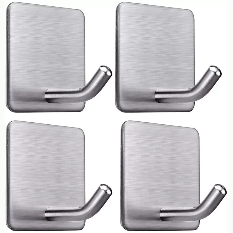 2023NEW Adhesive Hooks Heavy Duty Wall Hangers Waterproof Stainless Steel Towel Holder Stcik On For Hanging
2023NEW Adhesive Hooks Heavy Duty Wall Hangers Waterproof Stainless Steel Towel Holder Stcik On For Hanging