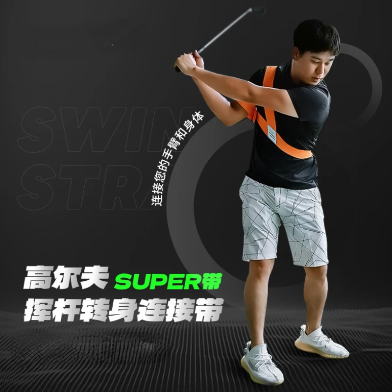 Golf Swing Trainer Golf Swing Strap Golf Posture Correction Golf Swing Ccorrector Golf Practice Supplies for Men Women Beginners
Golf Swing Trainer Golf Swing Strap Golf Posture Correction Golf Swing Ccorrector Golf Practice Supplies for Men Women Beginners