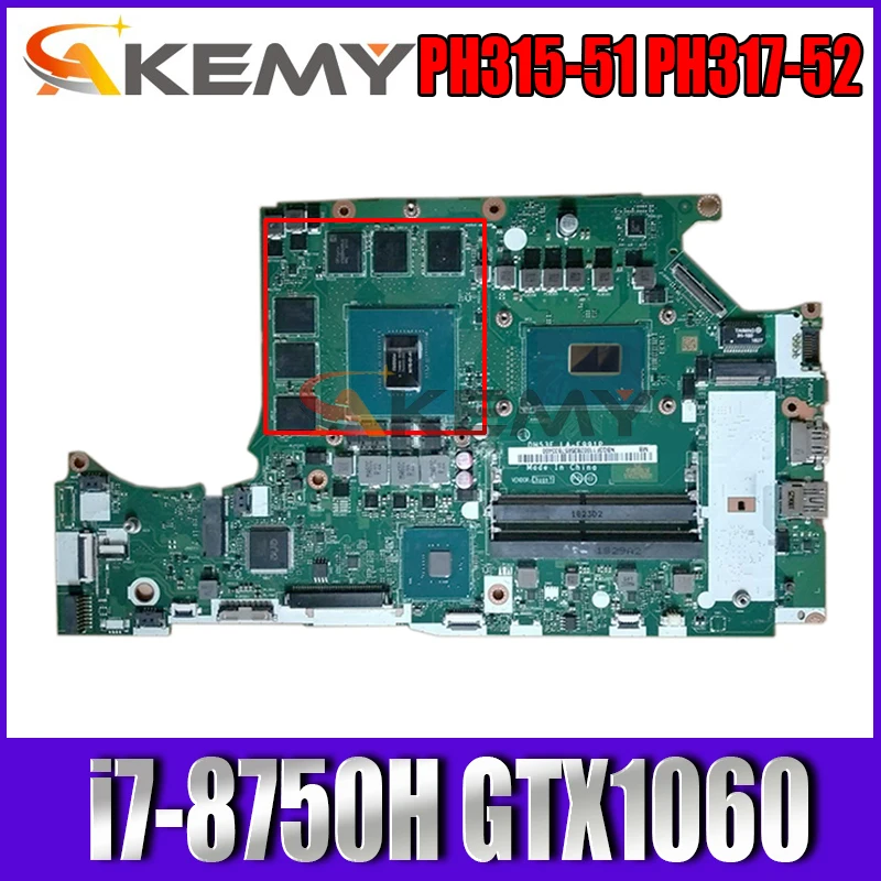 NBQ3X11001 NBQ3F11001 For Acer PH315-51 PH317-52 A717-72G Laptop Motherboard DH53F LA-F991P With i7-8750H N17E-G1-A1 100% Tested
NBQ3X11001 NBQ3F11001 For Acer PH315-51 PH317-52 A717-72G Laptop Motherboard DH53F LA-F991P With i7-8750H N17E-G1-A1 100% Tested