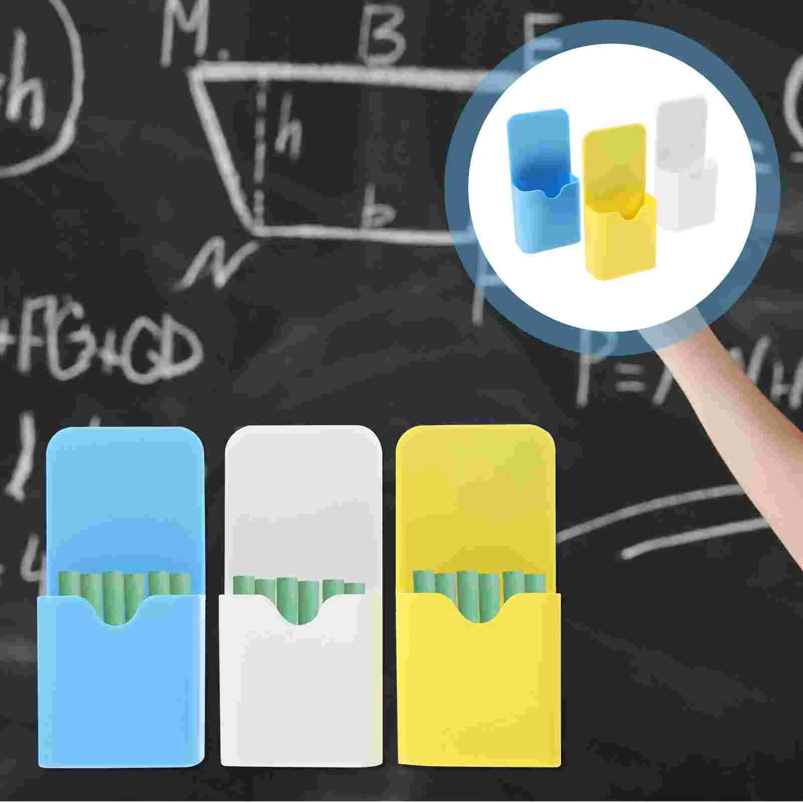 3 Pcs Container Office Magnetic Pen Holder Fridge Whiteboard Marker Accessories Chalk Abs Stationery Home Supplies
3 Pcs Container Office Magnetic Pen Holder Fridge Whiteboard Marker Accessories Chalk Abs Stationery Home Supplies