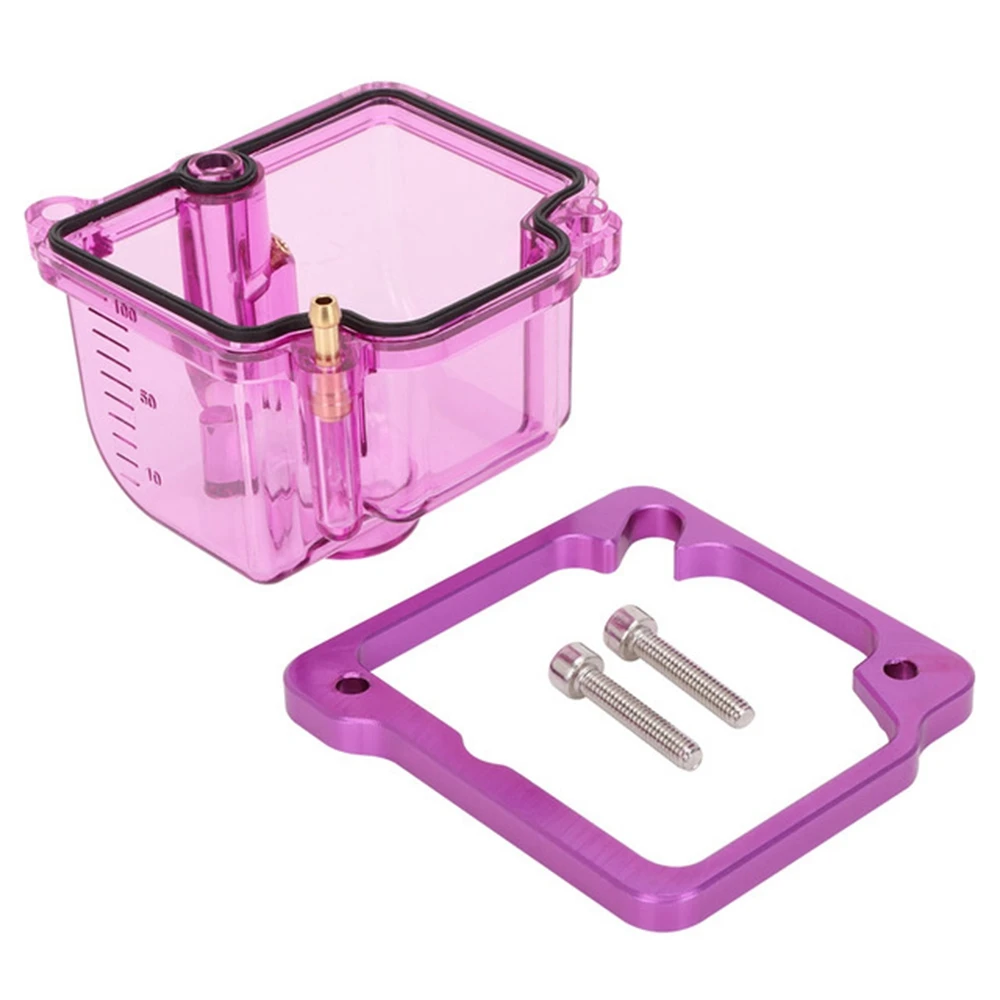Motorcycle Carburetor Transparent Float Carburetor Oil Cup Carburetor Base Cover for KEIHIN PWK KOSO 28-34mm Purple 
Motorcycle Carburetor Transparent Float Carburetor Oil Cup Carburetor Base Cover for KEIHIN PWK KOSO 28-34mm Purple