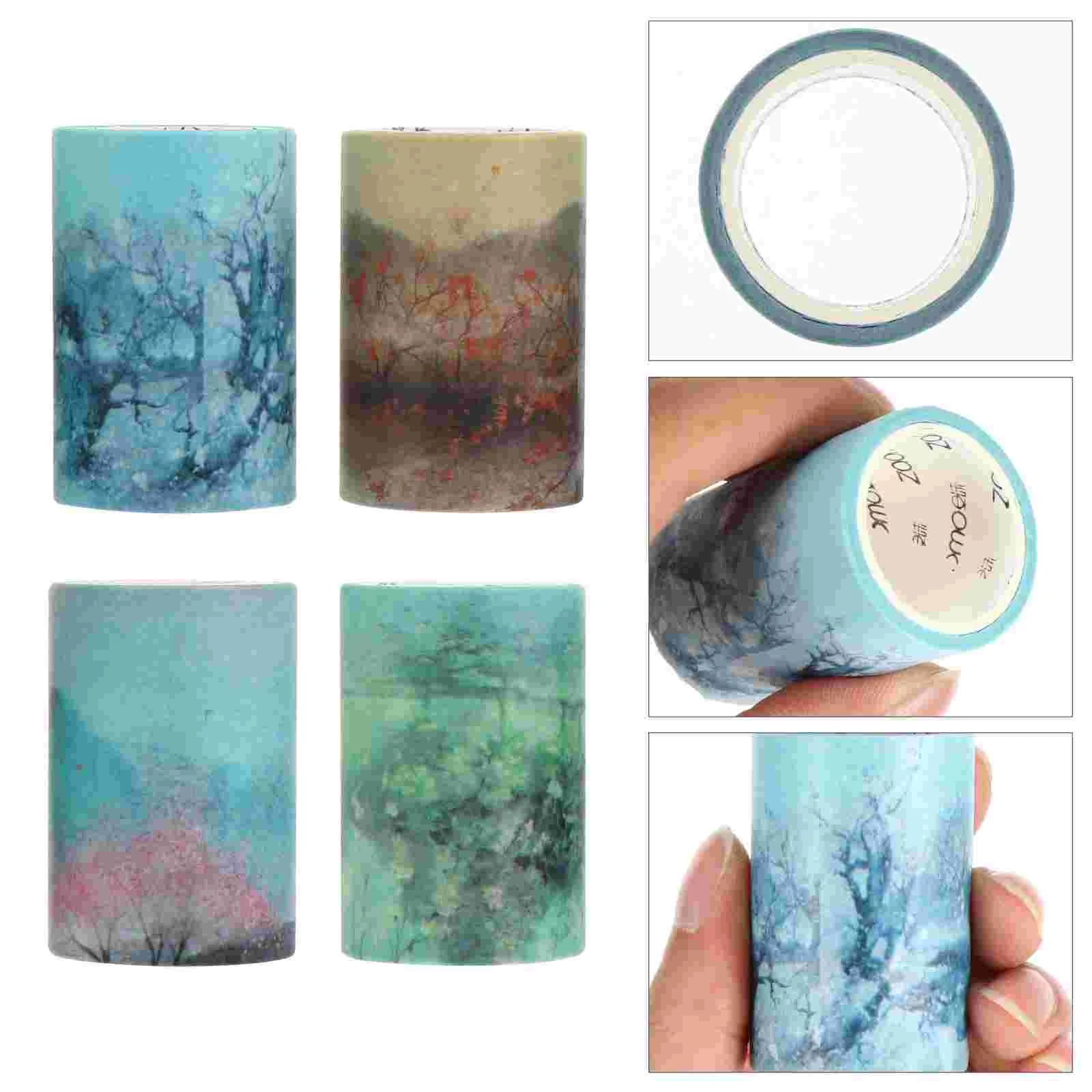 Tape Washi Scrapbooking Supplies Masking Diary Set Decorative Tapes Gift Label Handbook Adhesive Natural Packing Adorable Decor
Tape Washi Scrapbooking Supplies Masking Diary Set Decorative Tapes Gift Label Handbook Adhesive Natural Packing Adorable Decor