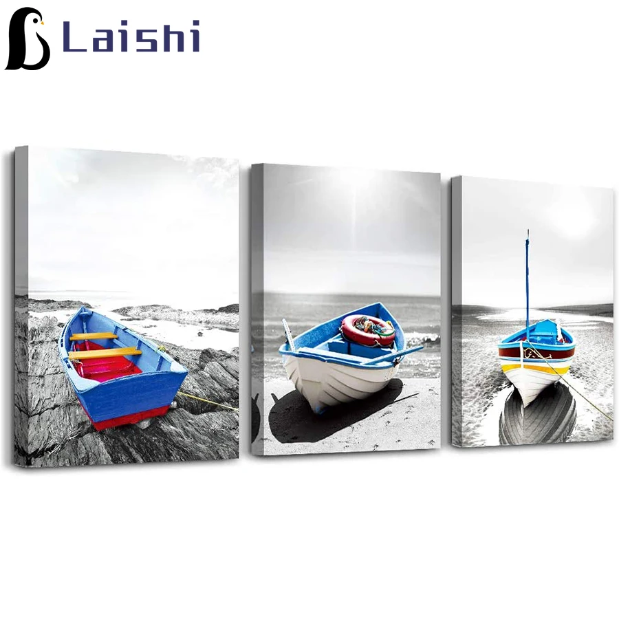 3pcs Black and white nature landscape, small sailboat Diamond Painting Full Round Square Drill Wall Art Picture Home Decor Gift
3pcs Black and white nature landscape, small sailboat Diamond Painting Full Round Square Drill Wall Art Picture Home Decor Gift