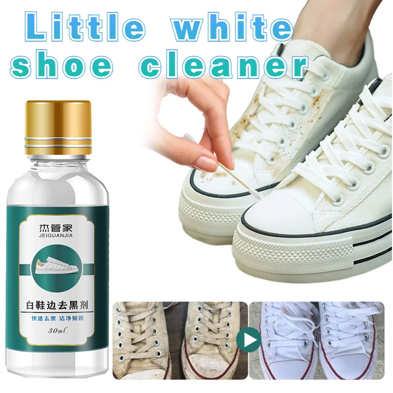 30ml White Shoe Cleaner Deep Cleaning Dirt Yellow Stain Remover Set Sneakers Espadrilles Edge Decontamination Cleaner
30ml White Shoe Cleaner Deep Cleaning Dirt Yellow Stain Remover Set Sneakers Espadrilles Edge Decontamination Cleaner
