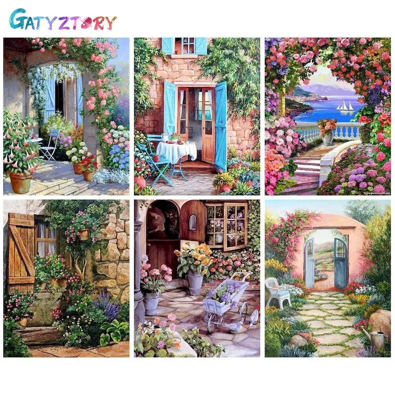 GATYZTORY Acrylic Painting By Number Garden Kits For Adults Handpainted DIY Picture By Number Hand On Canvas Home Decoration
GATYZTORY Acrylic Painting By Number Garden Kits For Adults Handpainted DIY Picture By Number Hand On Canvas Home Decoration