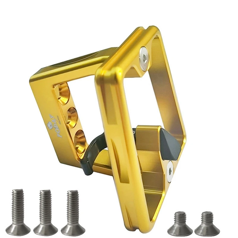 PODAY Front Carrier Cycling Parts For Brompton DAHON Alloy Pig Nose Panniers Block Bracket Bag Racks Bicycle Accessories
PODAY Front Carrier Cycling Parts For Brompton DAHON Alloy Pig Nose Panniers Block Bracket Bag Racks Bicycle Accessories