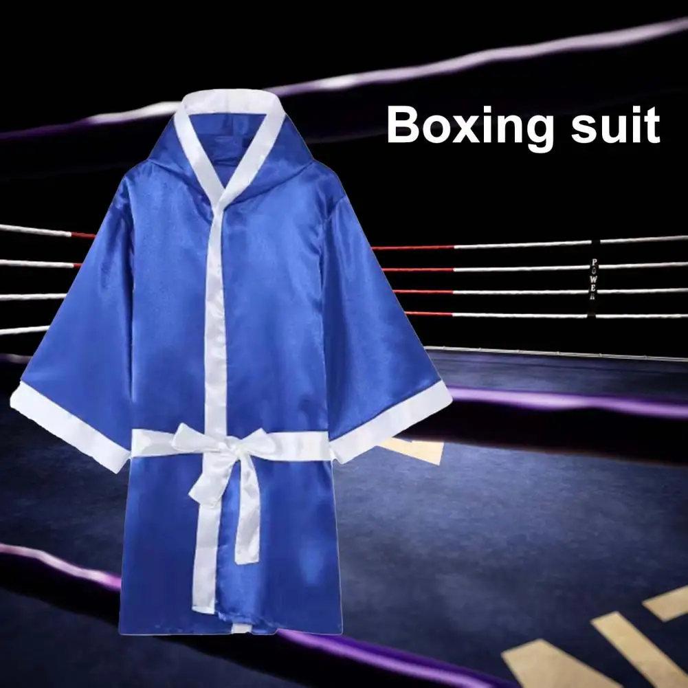 Bright Color Quick Dry Competition Training Boxing Robe Anti-wrinkle Boxing Robe Comfortable Boxing Performance
Bright Color Quick Dry Competition Training Boxing Robe Anti-wrinkle Boxing Robe Comfortable Boxing Performance