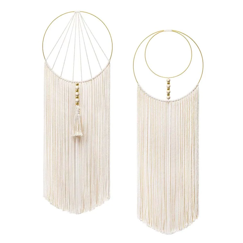 2 Pcs Macrame Wall Hanging Woven Boho Wall Decor Art Chic Bohemian Home Decorations for Apartment Bedroom Living Room Dorm Nurse
2 Pcs Macrame Wall Hanging Woven Boho Wall Decor Art Chic Bohemian Home Decorations for Apartment Bedroom Living Room Dorm Nurse