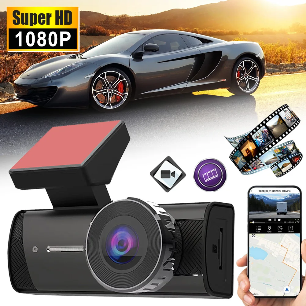 Dash Cam WIFI Full HD 1080P Mini Car Camera DVR Recorder Night Vision G-Sensor Driving Recorder Loop Recording Parking Monitor
Dash Cam WIFI Full HD 1080P Mini Car Camera DVR Recorder Night Vision G-Sensor Driving Recorder Loop Recording Parking Monitor
