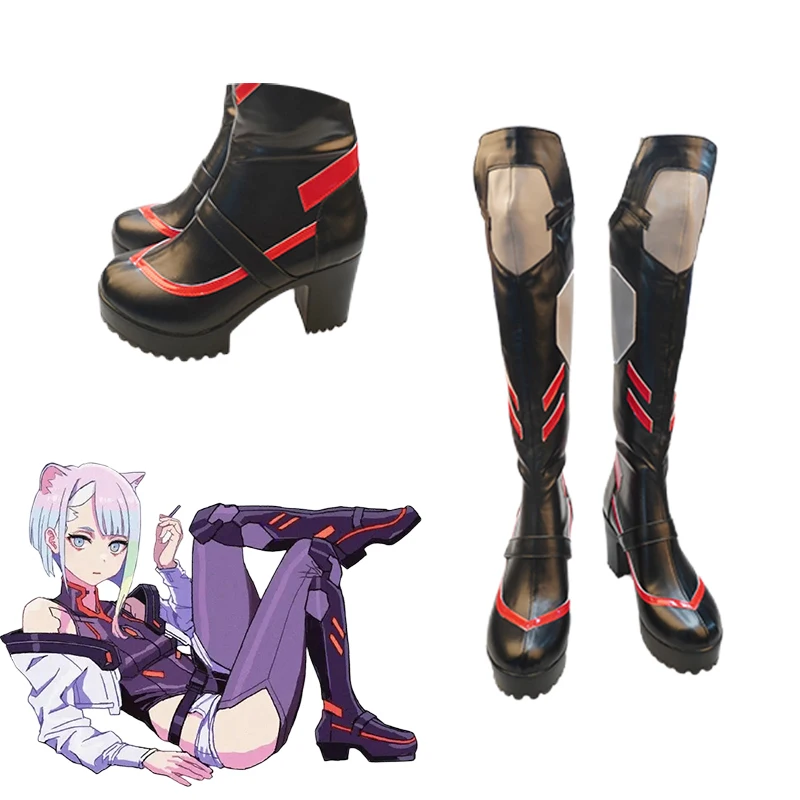 Anime Lucy Cosplay Shoes Cyberpunk: Edgerunners PU Leather Shoes Halloween Carnival Boots Cosplay Props Custom Made
Anime Lucy Cosplay Shoes Cyberpunk: Edgerunners PU Leather Shoes Halloween Carnival Boots Cosplay Props Custom Made